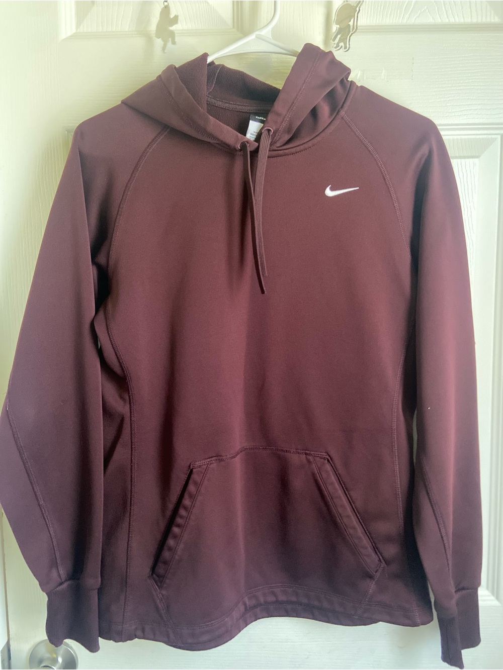 Nike Maroon Men's Pullover Hoodie
